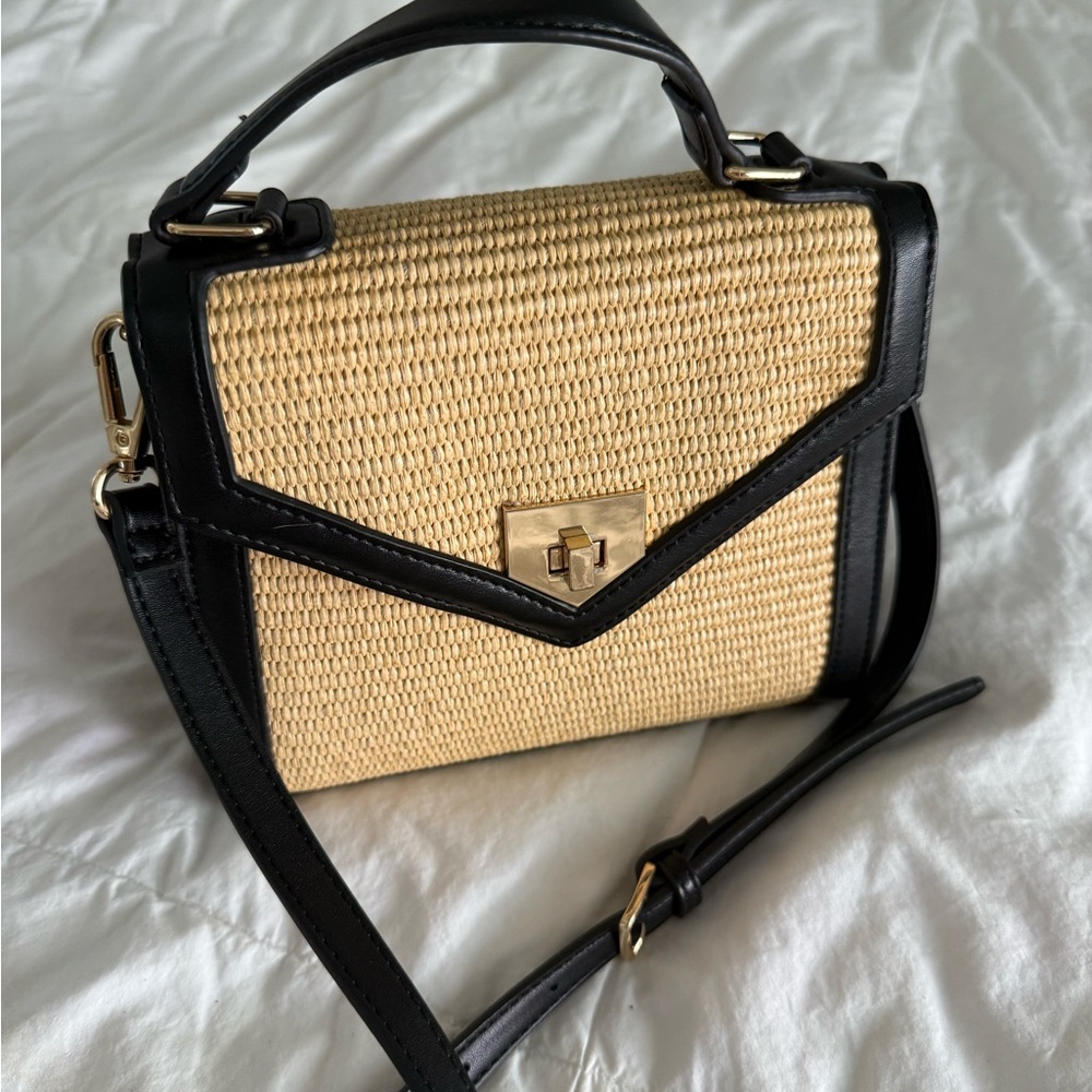 Express Black and Tan Handbag